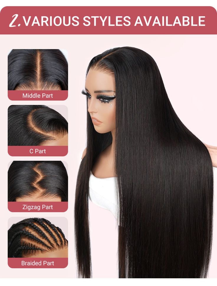 Pre-Bleached Straight Wear & Go Human Hair Wig
