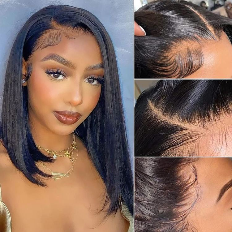 HD Full Frontal Super Drawn Bobs Remorehair