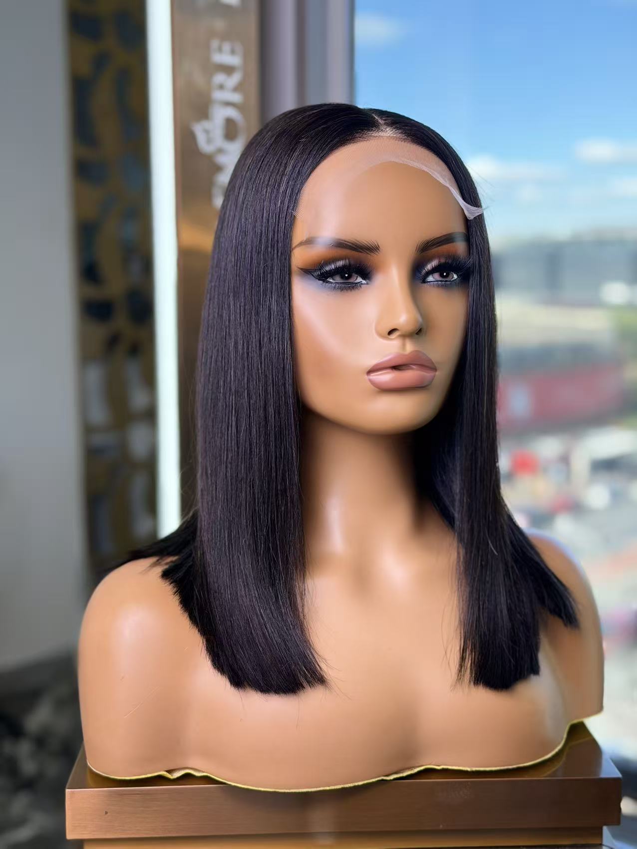 Vietnamese Bone Straight Glueless Wig Human Hair
