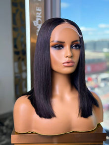 Vietnamese Bone Straight Glueless Human Hair Wig