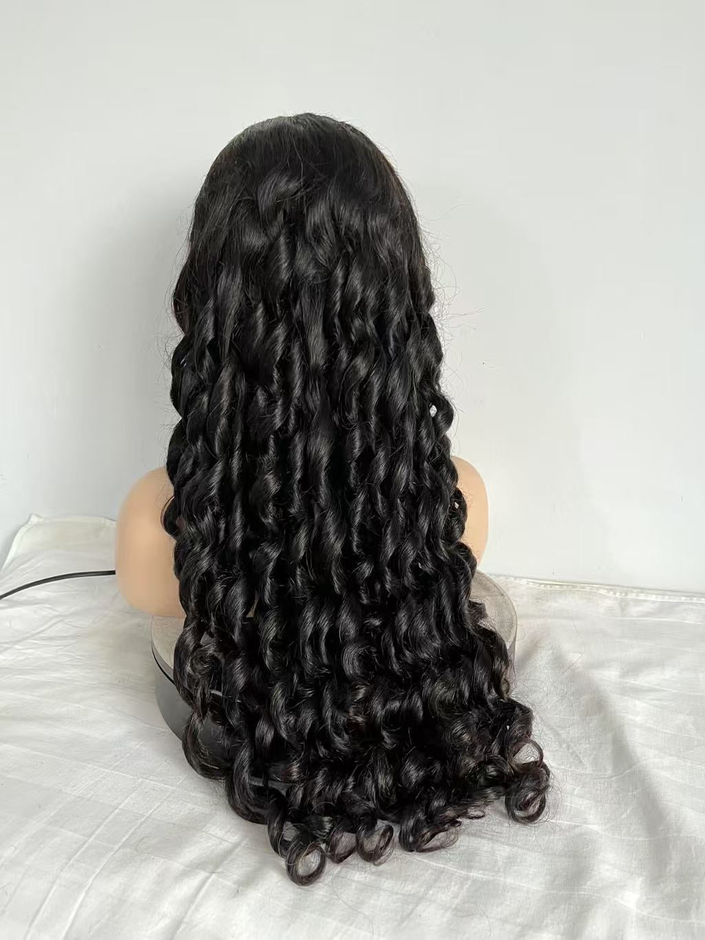 Beach Wave Lace Front Human Hair Wig
