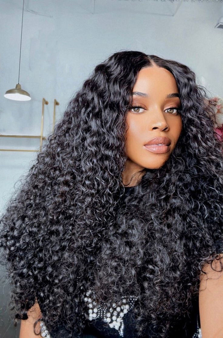 Wear & Go Water Curly 5x5 Glueless Human Hair Wig