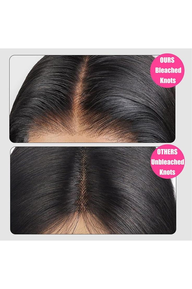 22 Inch Silky Straight 9x6 Glueless Human Hair Wig