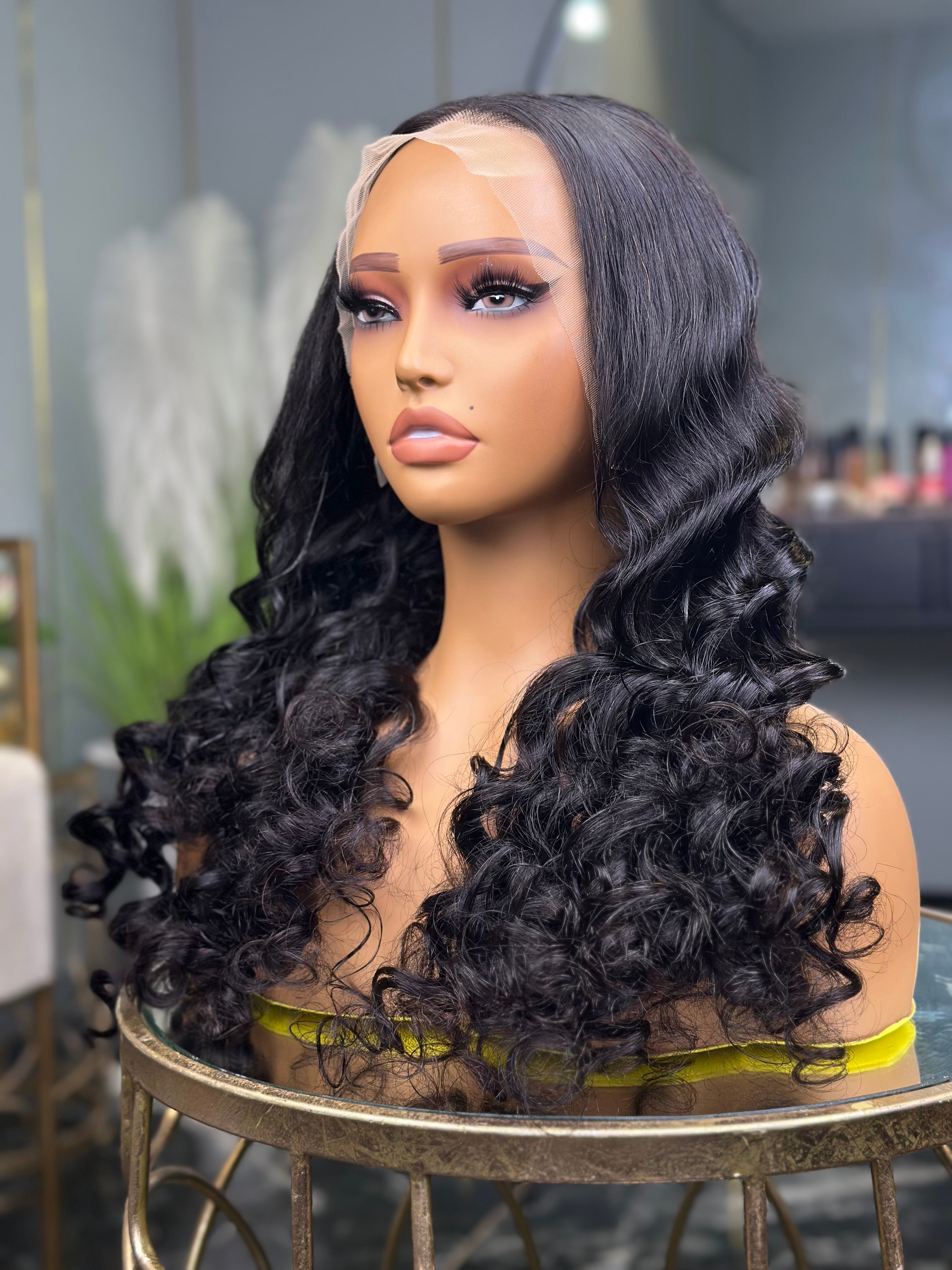 Beach Wave Lace Front Human Hair Wig