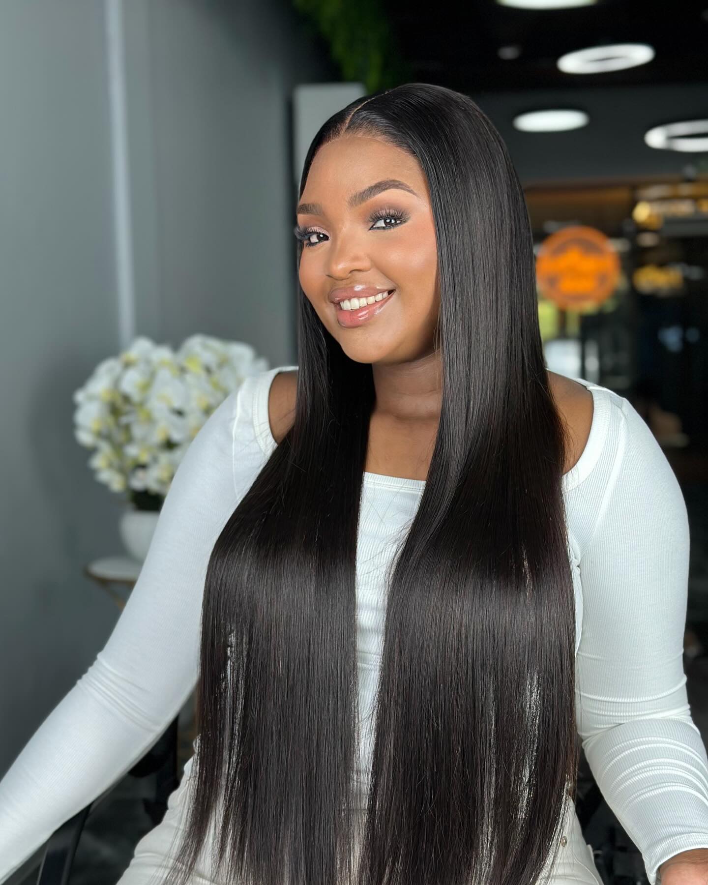 Pre-Bleached Straight Wear & Go Human Hair Wig