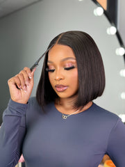 Vietnamese Bone Straight Glueless Wig Human Hair