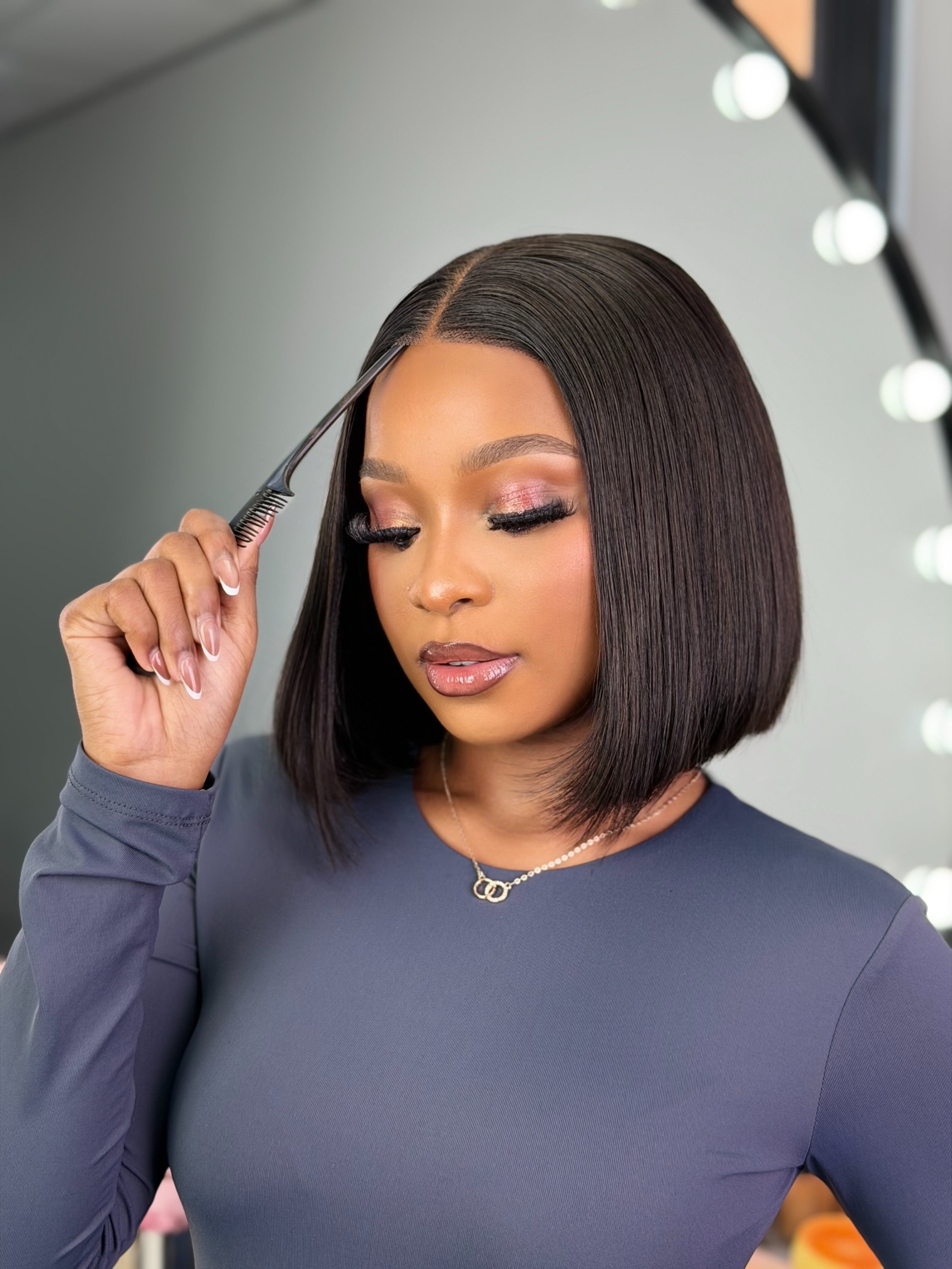 Vietnamese Bone Straight Glueless Wig Human Hair