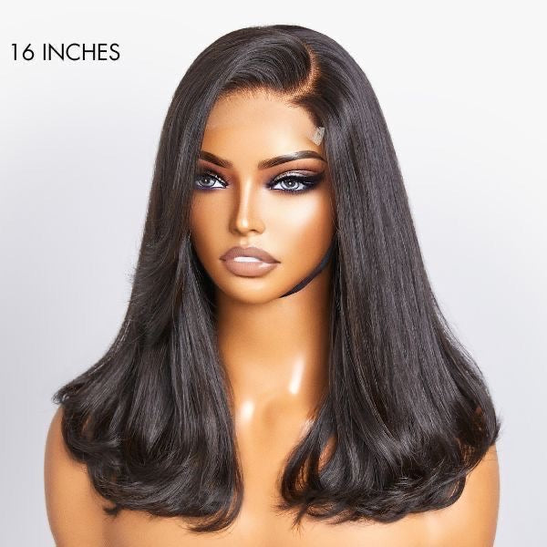 Pre-Bleached Straight Wear & Go Human Hair Wig