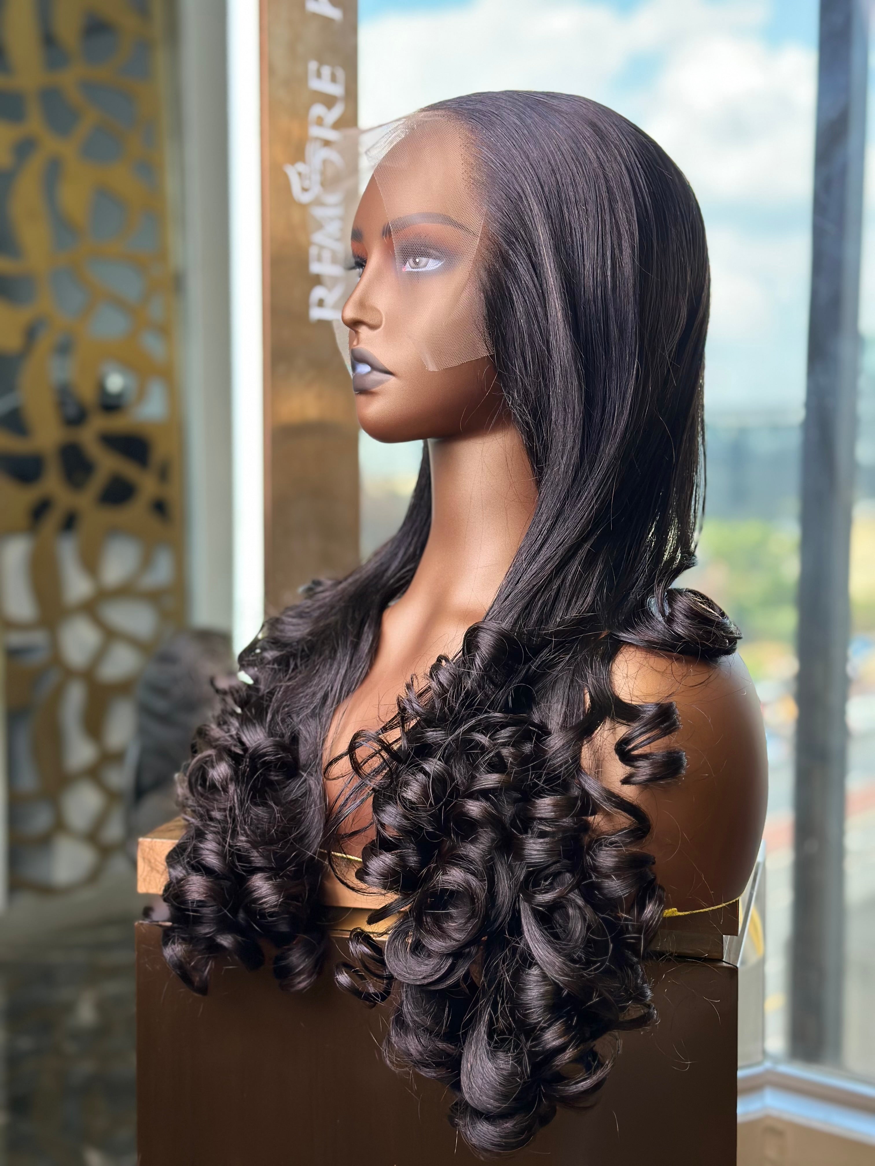 Burmese Loose Wave Frontal Human Hair Wig