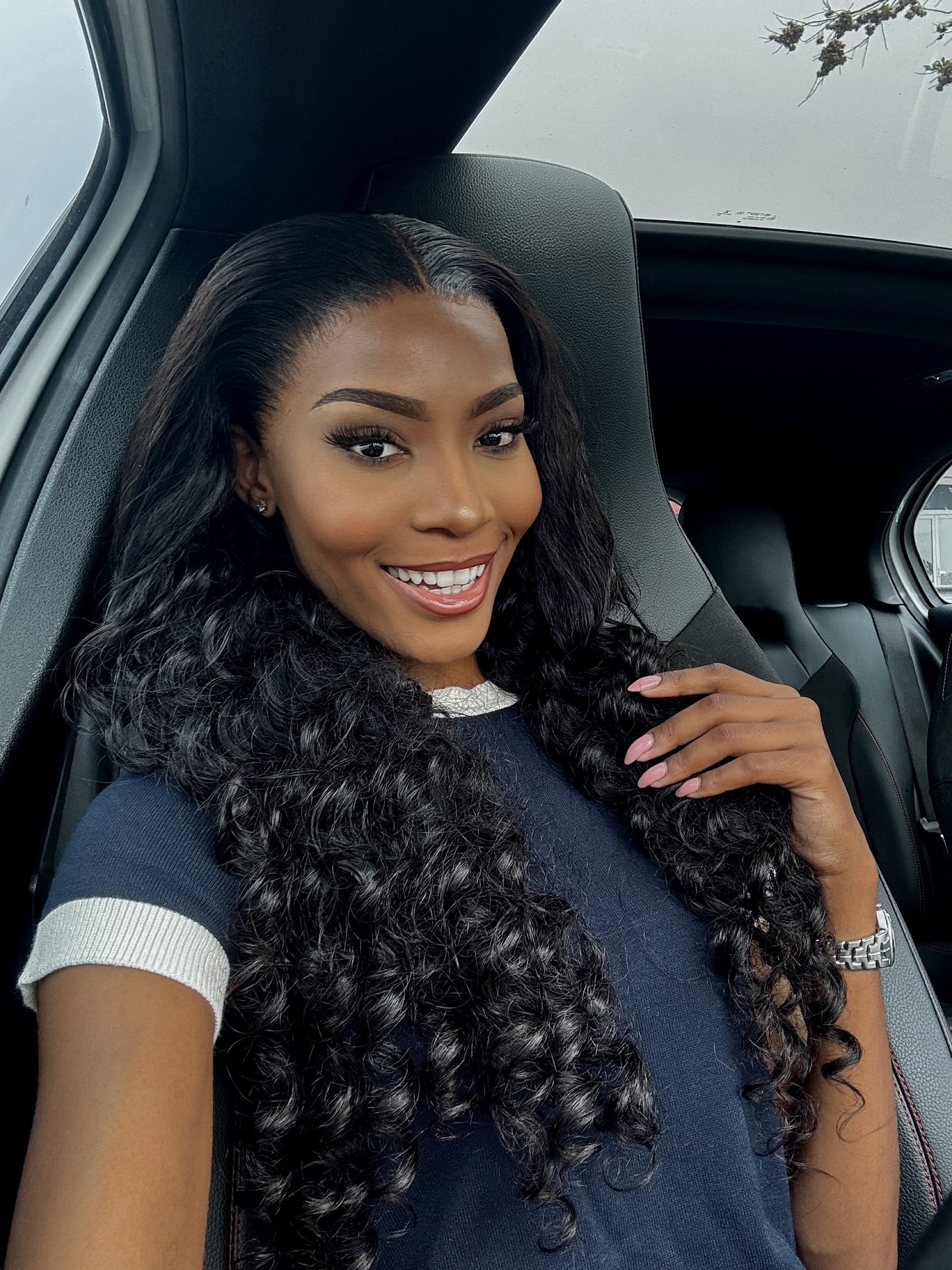 28 Inch Loose Deep Wave Full Frontal Human Hair Wig