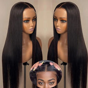 HD 7x5 Lace Pre-Bleached Straight Human Hair Wig