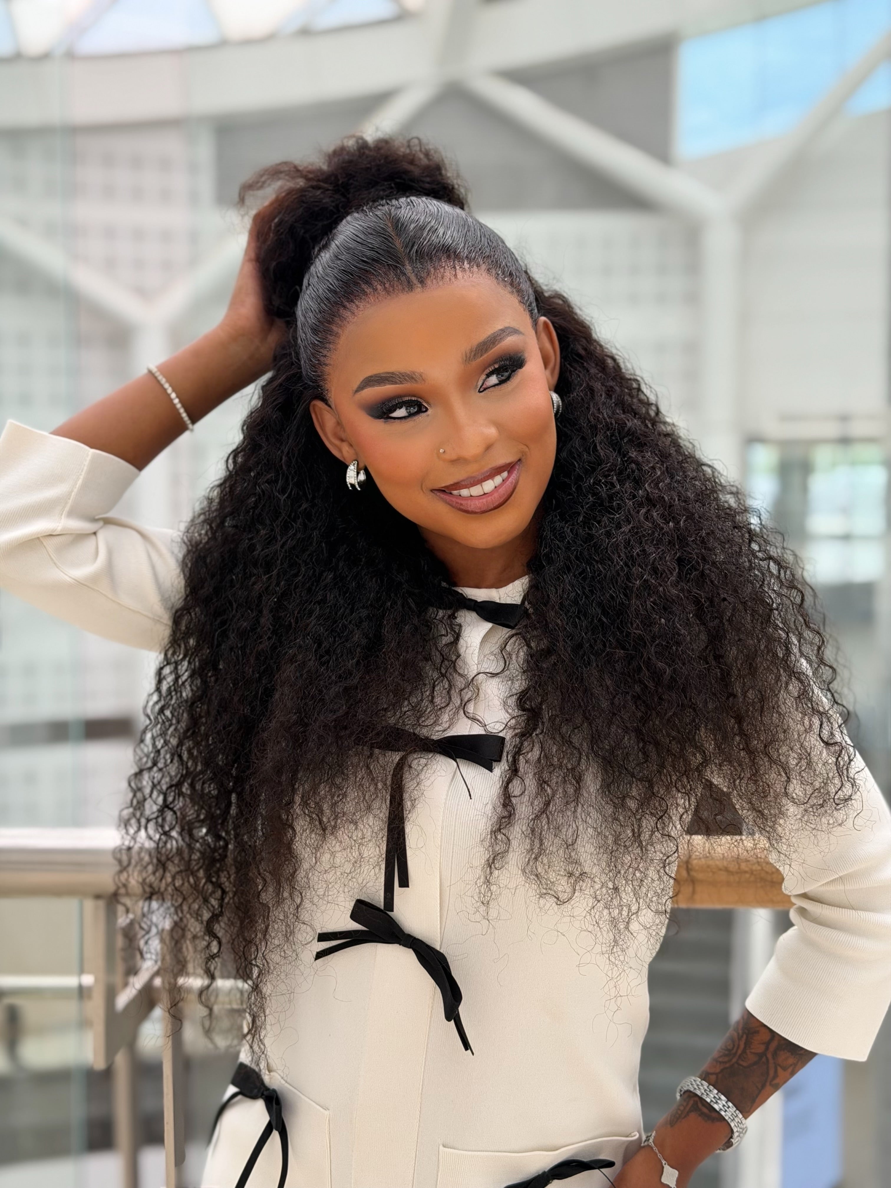 26 Inch Burmese Curly Frontal Human Hair Wig
