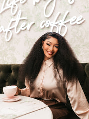 26 Inch Burmese Curly Frontal Human Hair Wig