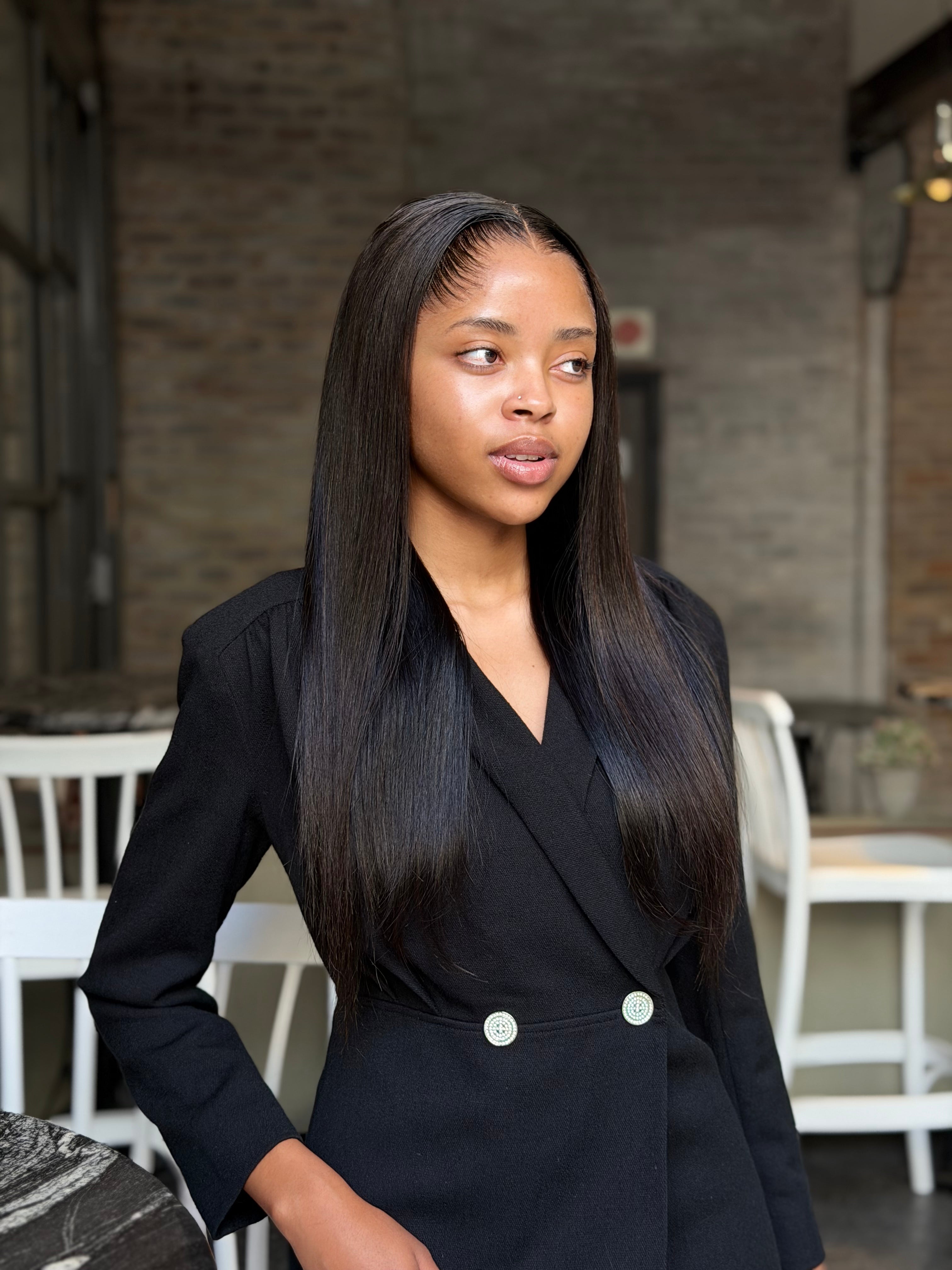 HD Lace Lagos Hairline Frontal Wig Human Hair